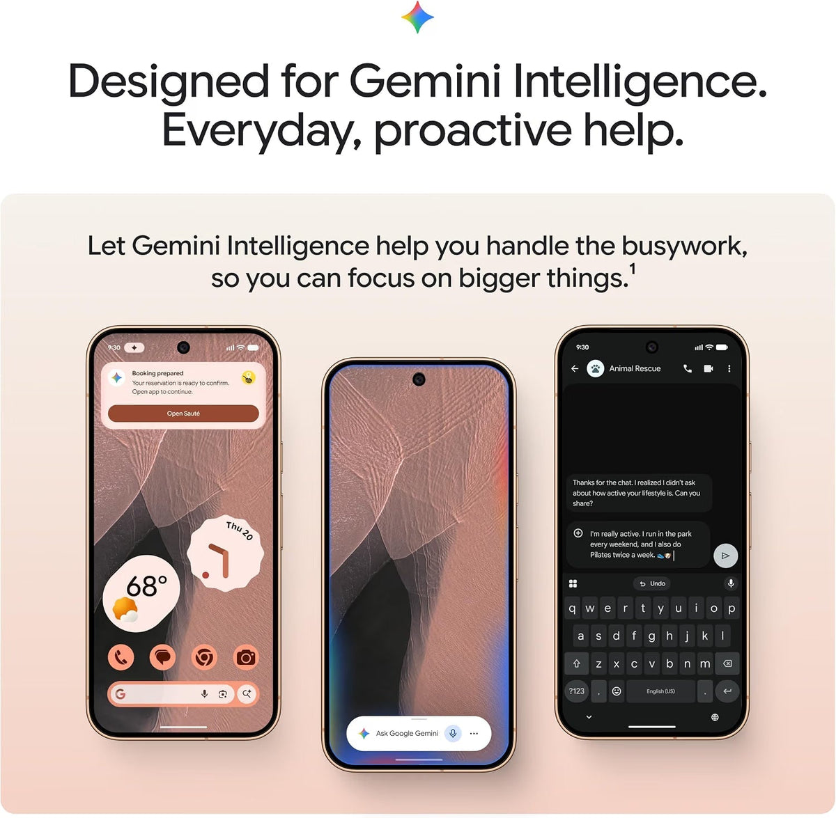 Google Pixel 11 Pro - Unlocked Smartphone, Gemini - 512 GB - Canyon
